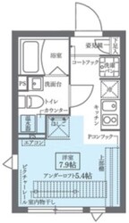 ココキューブ北千住の物件間取画像